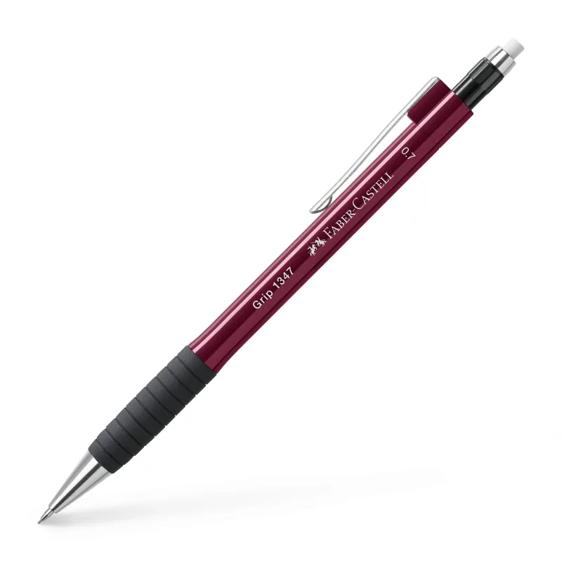 Faber-Castell Grip 1347 Druckbleistift 0.7mm wine red