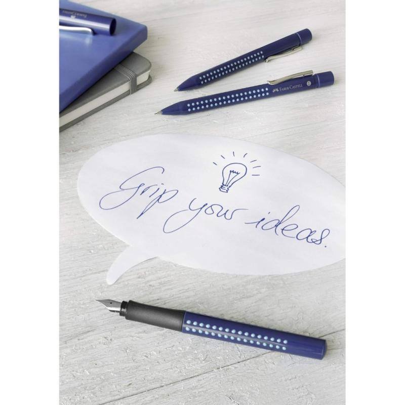 Faber-Castell Druckbleistift Grip 2010 0,5mm blau-hellblau