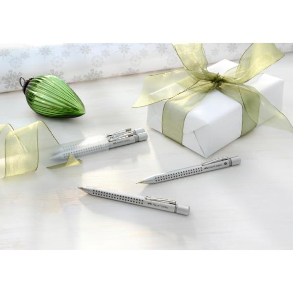 Faber-Castell Druckbleistift Grip 2011 0,7mm silber