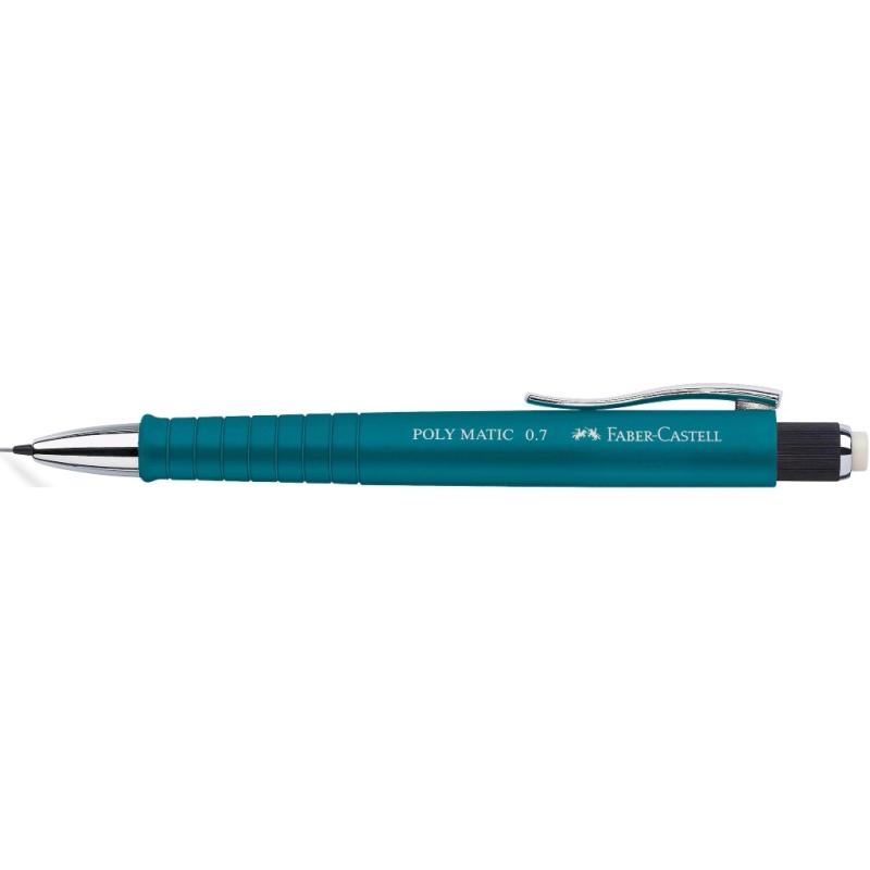 Faber-Castell Druckbleistift Poly Matic 0.7mm petrol
