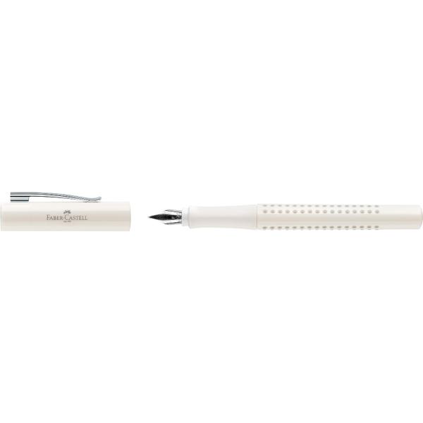 Faber-Castell Füller Grip2010 coconut-milk F open1