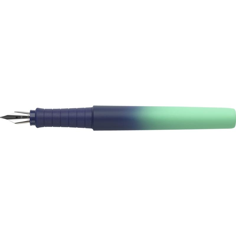 Faber-Castell Füllhalter Poly Ball M buzzing blue · Limited Flow Edition