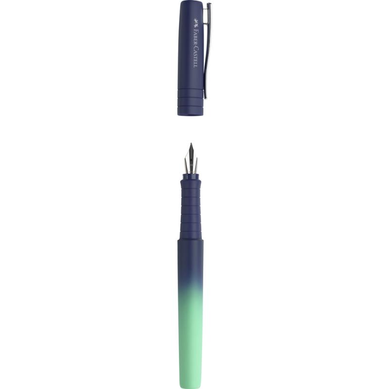 Faber-Castell Füllhalter Poly Ball M buzzing blue · Limited Flow Edition