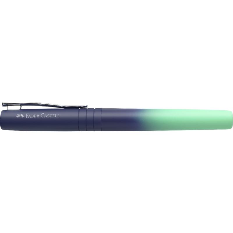 Faber-Castell Füllhalter Poly Ball M buzzing blue · Limited Flow Edition