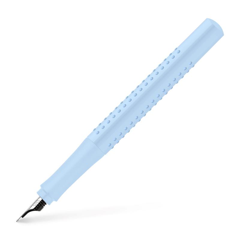 Faber-Castell Grip 2010 Füllhalter M + Kugelschreiber M Geschenkset sky blue