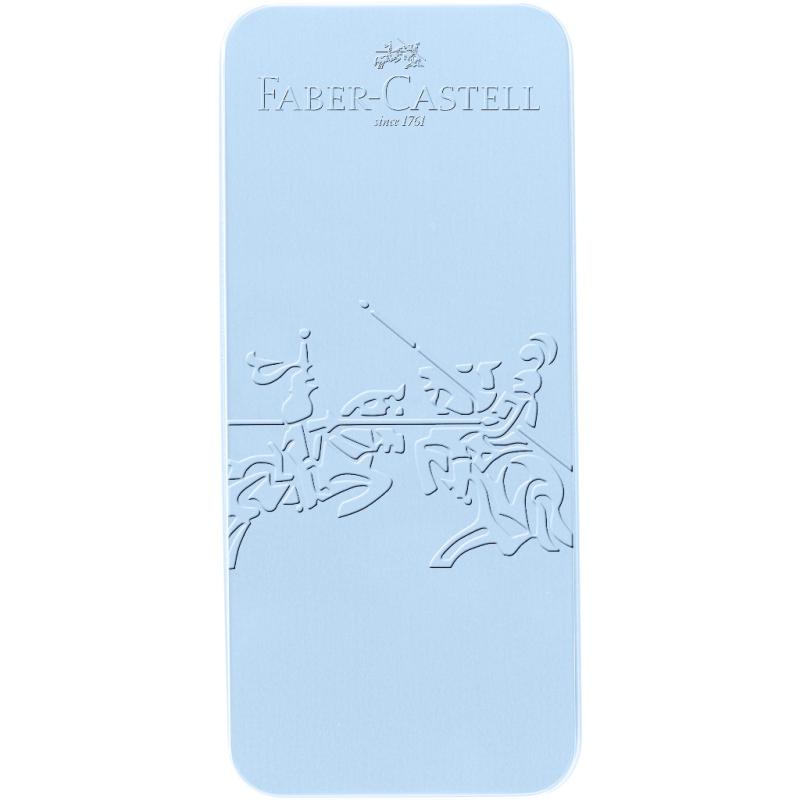 Faber-Castell Grip 2010 Füllhalter M + Kugelschreiber M Geschenkset sky blue