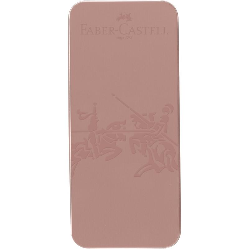 Faber-Castell Grip Edition Füllhalter M + Kugelschreiber XB Geschenkset rose copper