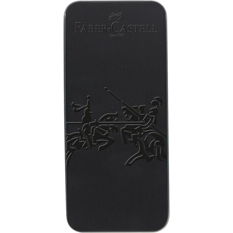 Faber-Castell Grip Edition Füllhalter M + Kugelschreiber XB Geschenkset all black