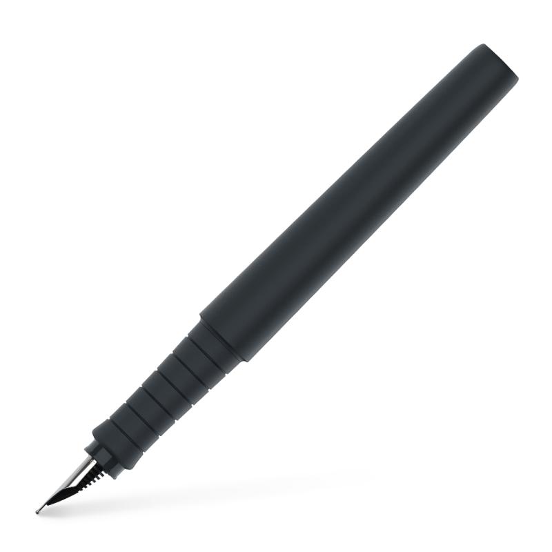 Faber-Castell Füllhalter Poly Pen B + Kugelschreiber Poly Ball XB Set schwarz