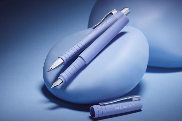 Faber-Castell Füllhalter Poly Pen B + Kugelschreiber Poly Ball XB Set pale iris