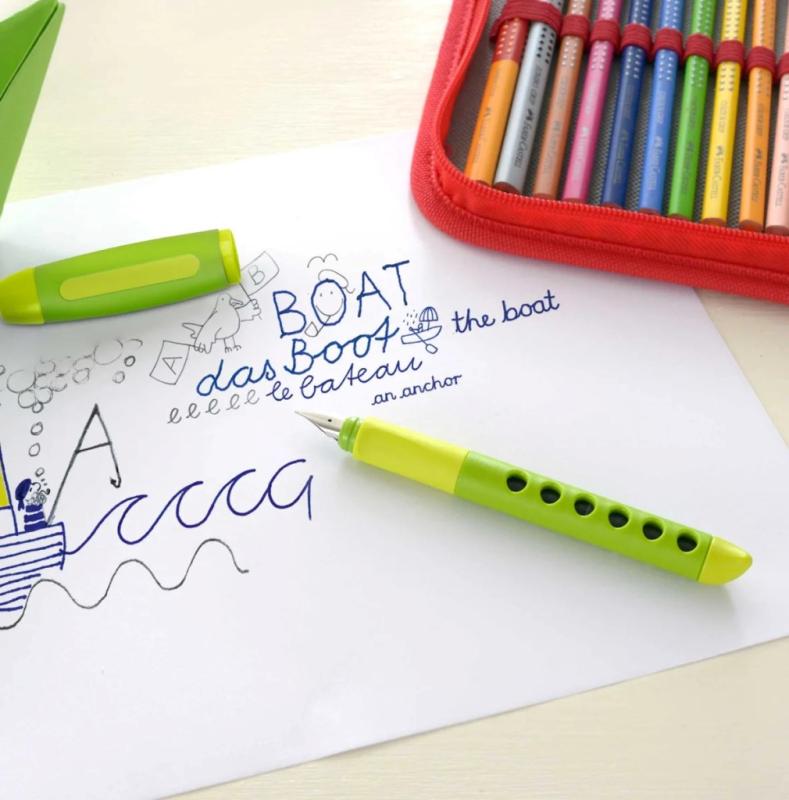Faber-Castell Lern-Füllhalter Scribolino hellgrün