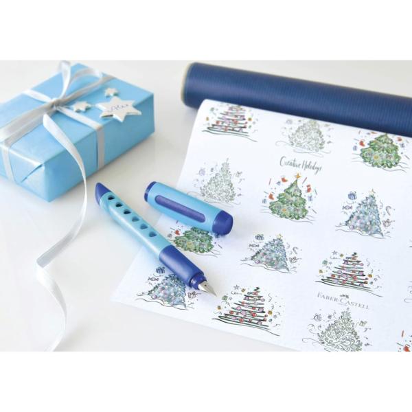 Faber-Castell Lern-Füllhalter Scribolino blau