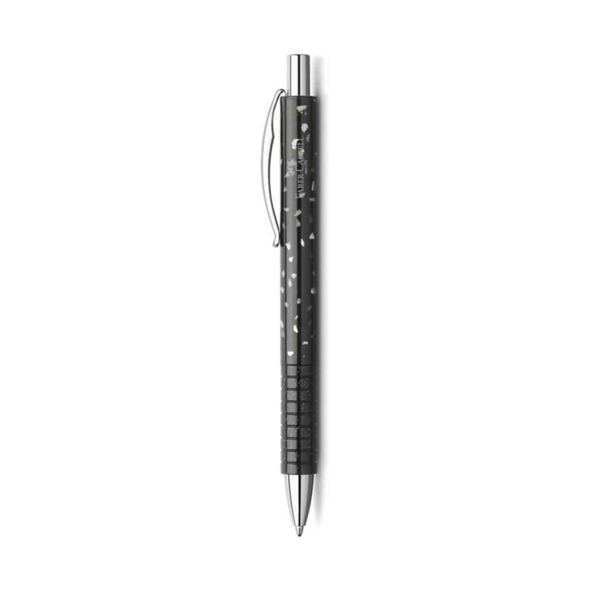 Faber-Castell Kugelschreiber Basic M perlmutt schwarz