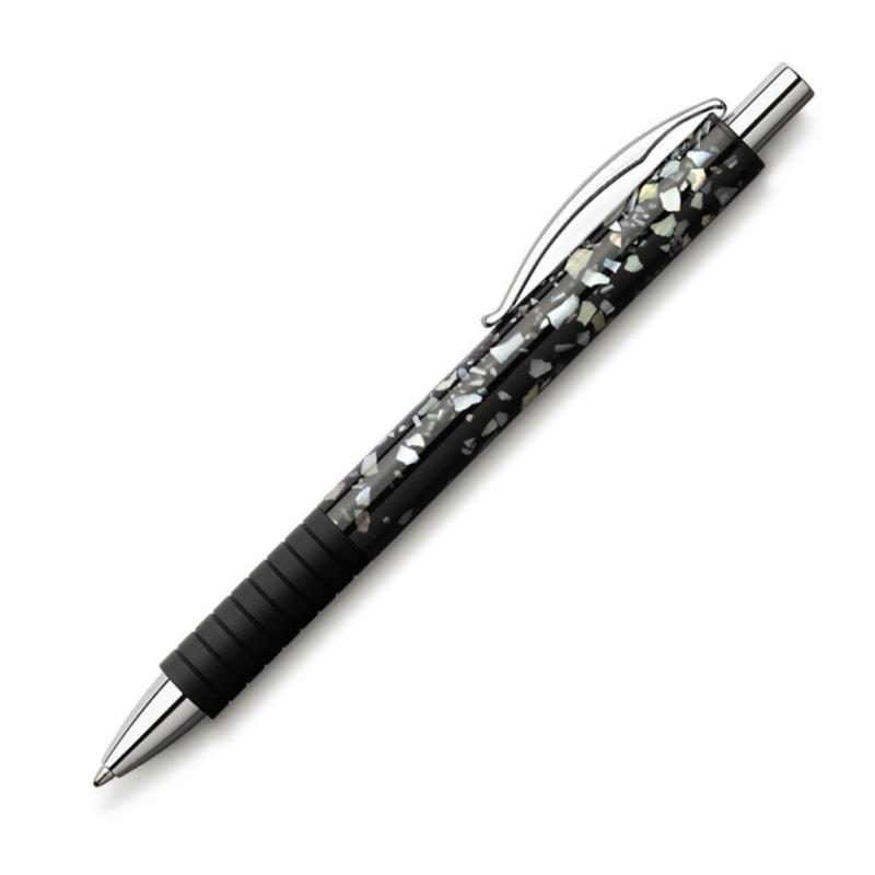 Faber-Castell Kugelschreiber Basic M perlmutt schwarz