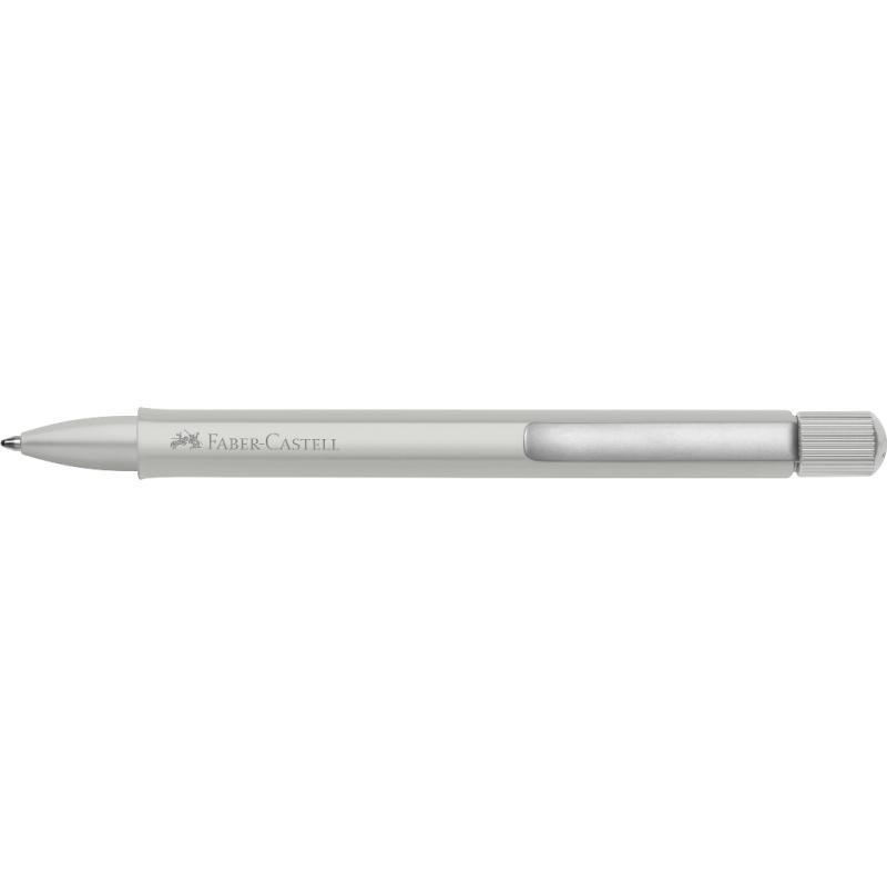 Faber-Castell Kugelschreiber Hexo silber matt