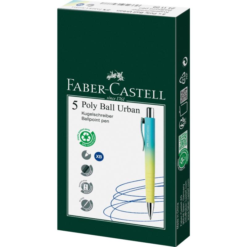 Faber-Castell Kugelschreiber Poly Ball XB Urban Sunrise · Limited Edition