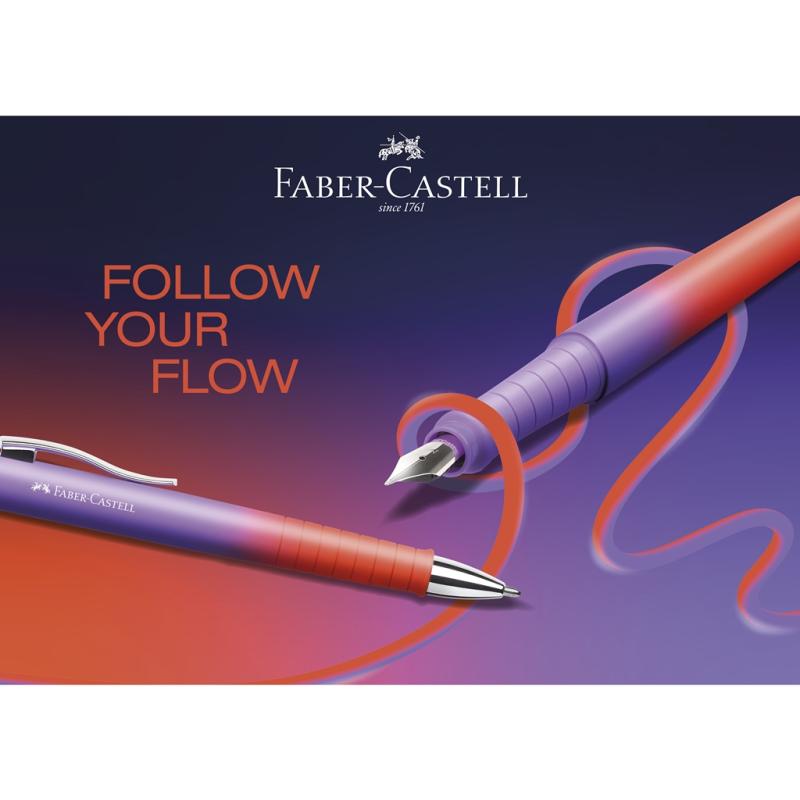 Faber-Castell Kugelschreiber Poly Ball XB Urban punchy melon · Limited Edition