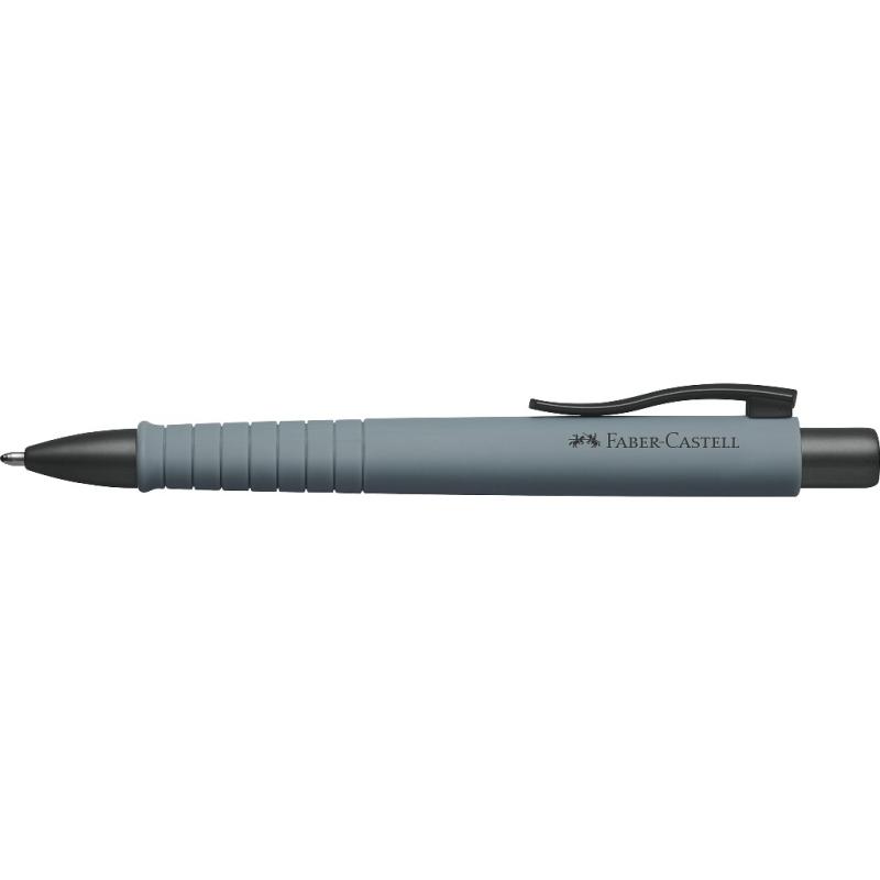 Faber-Castell Kugelschreiber Poly Ball XB Urban stone grey