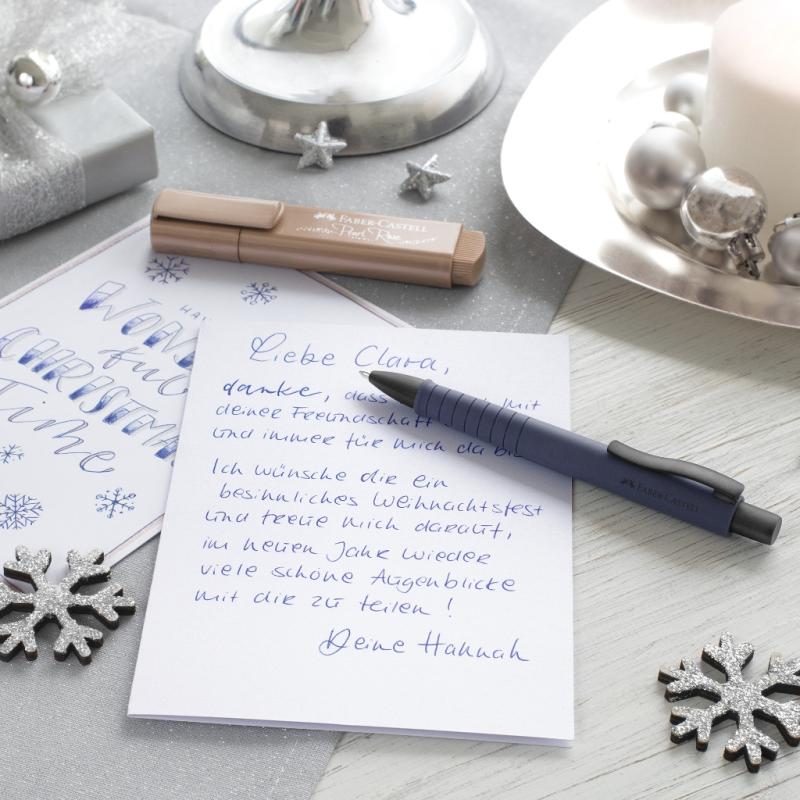 Faber-Castell Kugelschreiber Poly Ball XB Urban navy blue