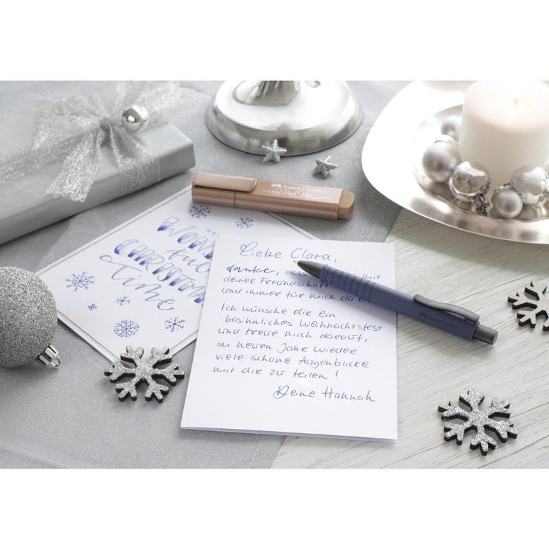 Faber-Castell Kugelschreiber Poly Ball XB Urban navy blue