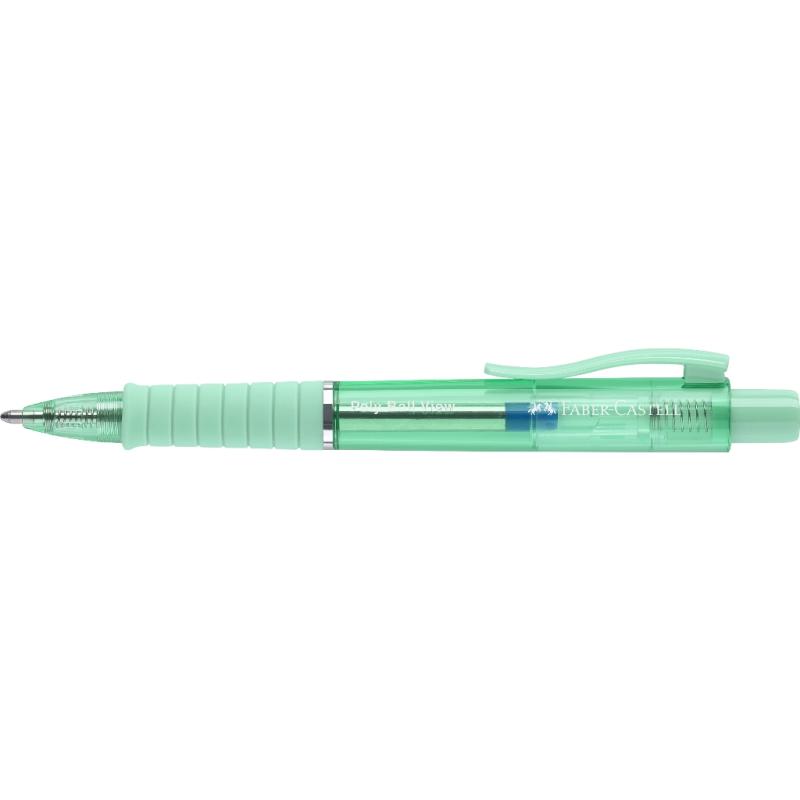 Faber-Castell Kugelschreiber Poly Ball View XB jelly mint