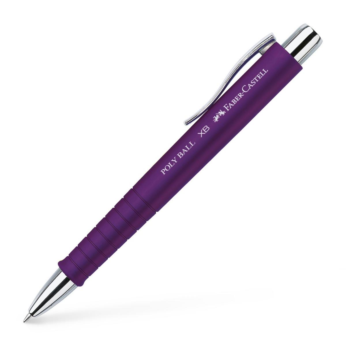 Faber-Castell Kugelschreiber Poly Ball XB plum