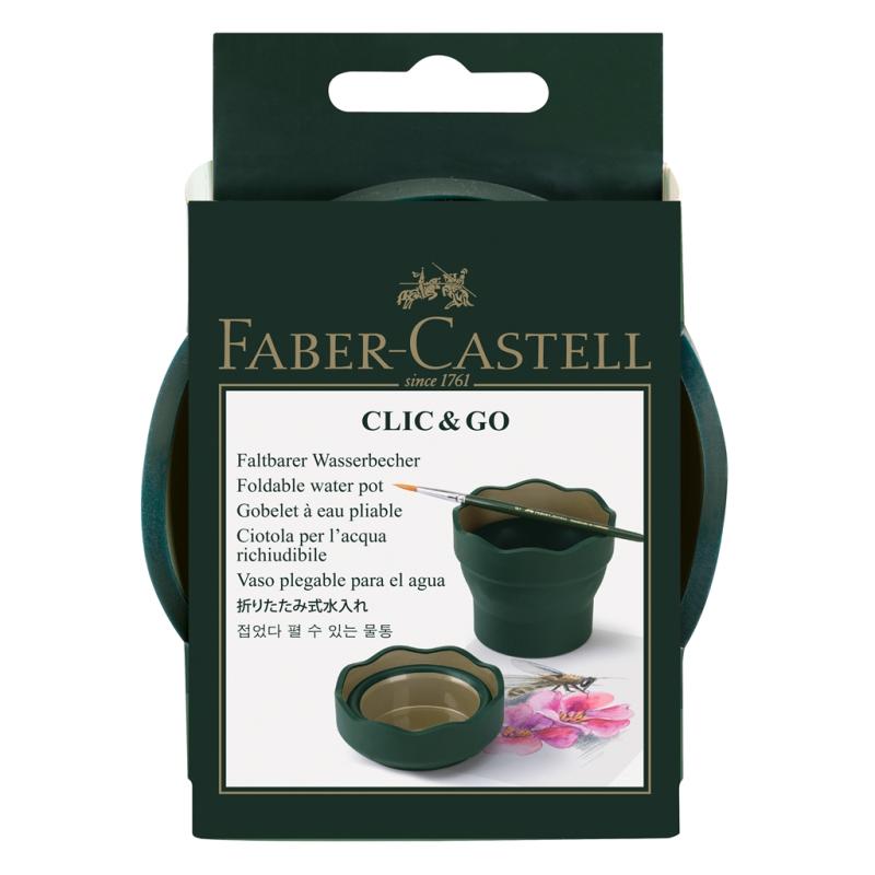 Faber-Castell Wasserbecher Clic&Go Art & Graphic