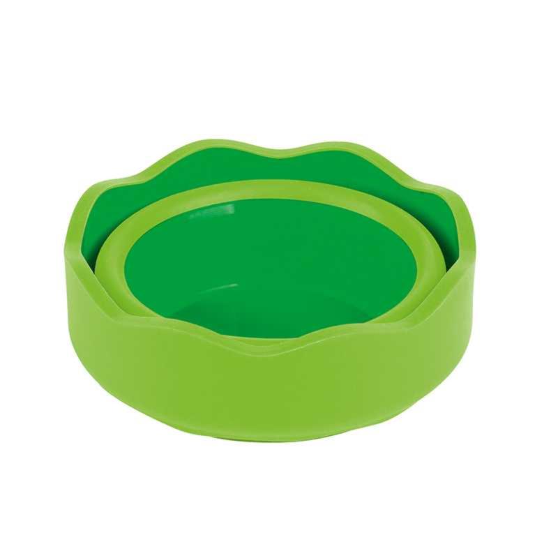 Faber-Castell Wasserbecher Clic&Go hellgrün