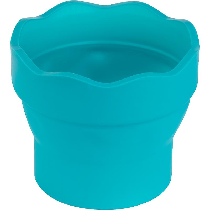 Faber-Castell Wasserbecher Clic&Go türkis