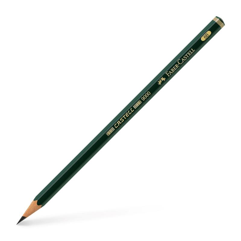 Faber-Castell Bleistift Castell 9000 6B
