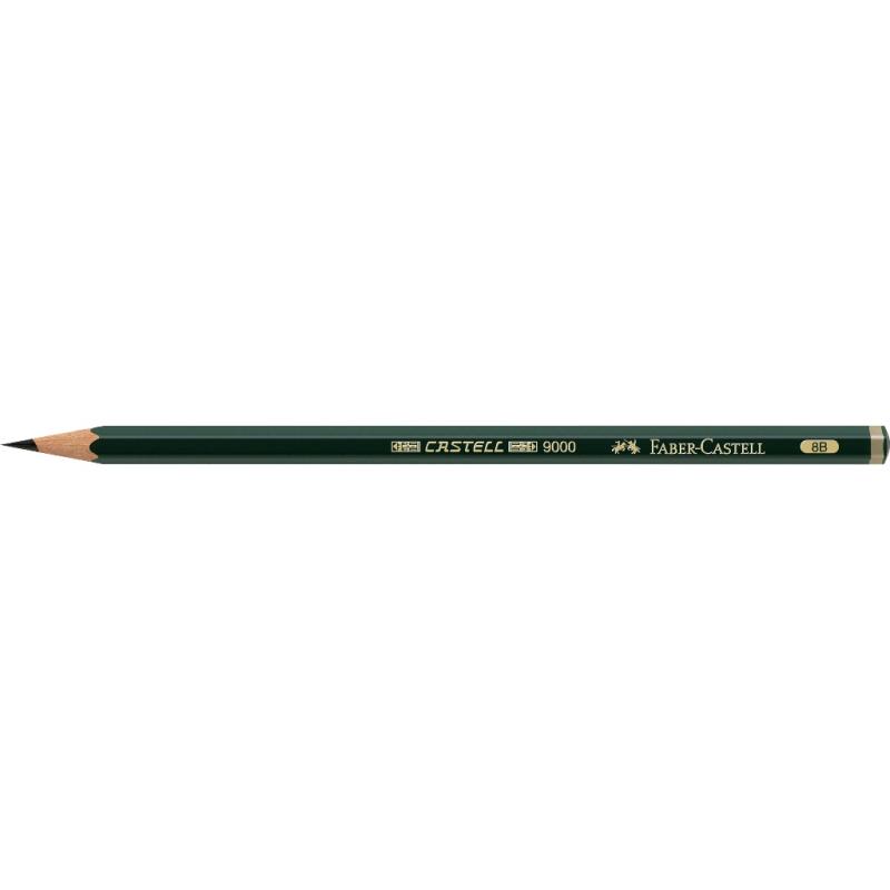 Faber-Castell Bleistift Castell 9000 8B