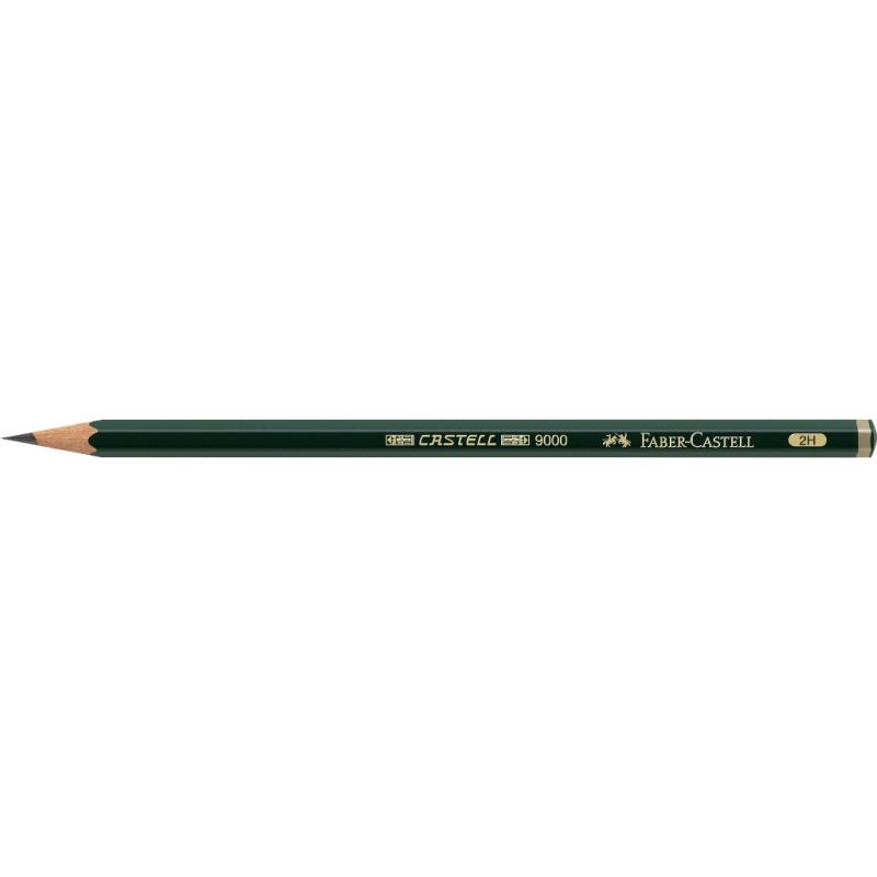 Faber-Castell Bleistift Castell 9000 2H