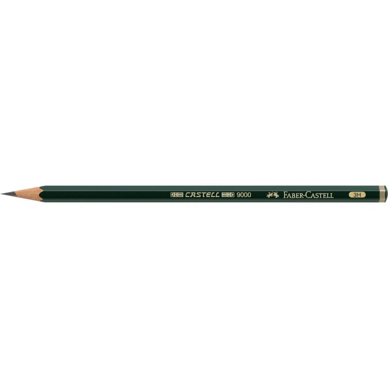 Faber-Castell Bleistift Castell 9000 3H