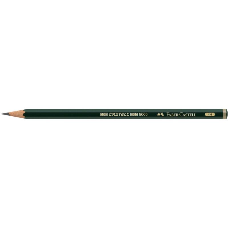 Faber-Castell Bleistift Castell 9000 4H