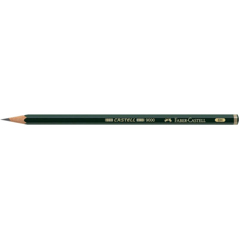 Faber-Castell Bleistift Castell 9000 6H