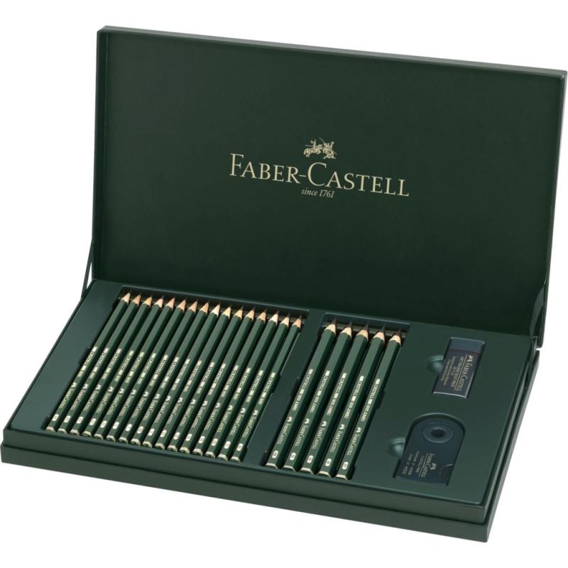 Faber-Castell Bleistift Castell 9000 111th Anniversary Set 21er Jubiläums Box