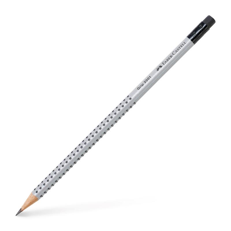 Faber-Castell Bleistift Grip 2001 HB mit Radierer