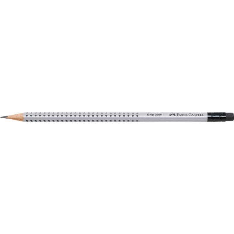 Faber-Castell Bleistift Grip 2001 HB mit Radierer