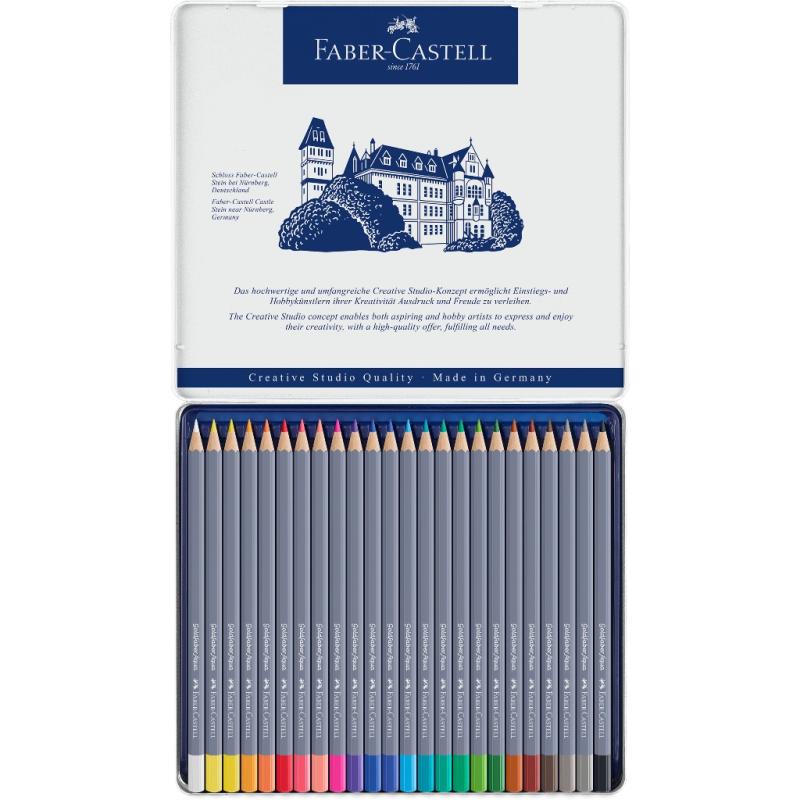 Faber-Castell Aquarellstifte Goldfaber Aqua 24er Metalletui