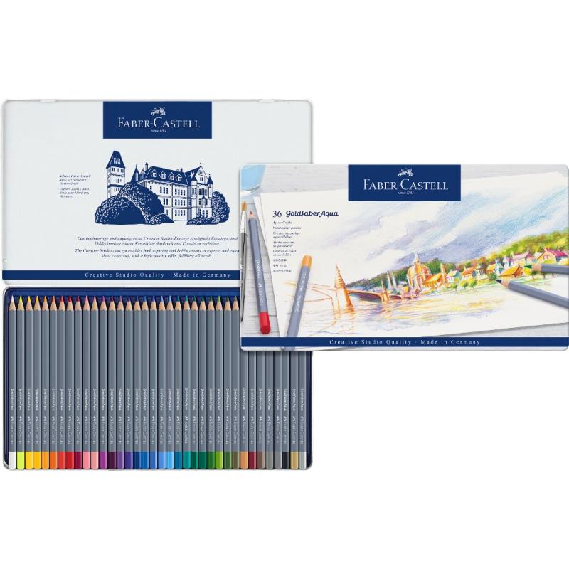 Faber-Castell Aquarellstifte Goldfaber Aqua 36er Metalletui