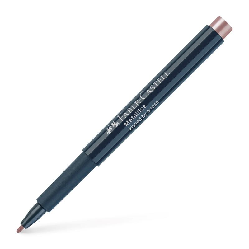 Faber-Castell Metallics Marker Colour 189 kissed by a rose