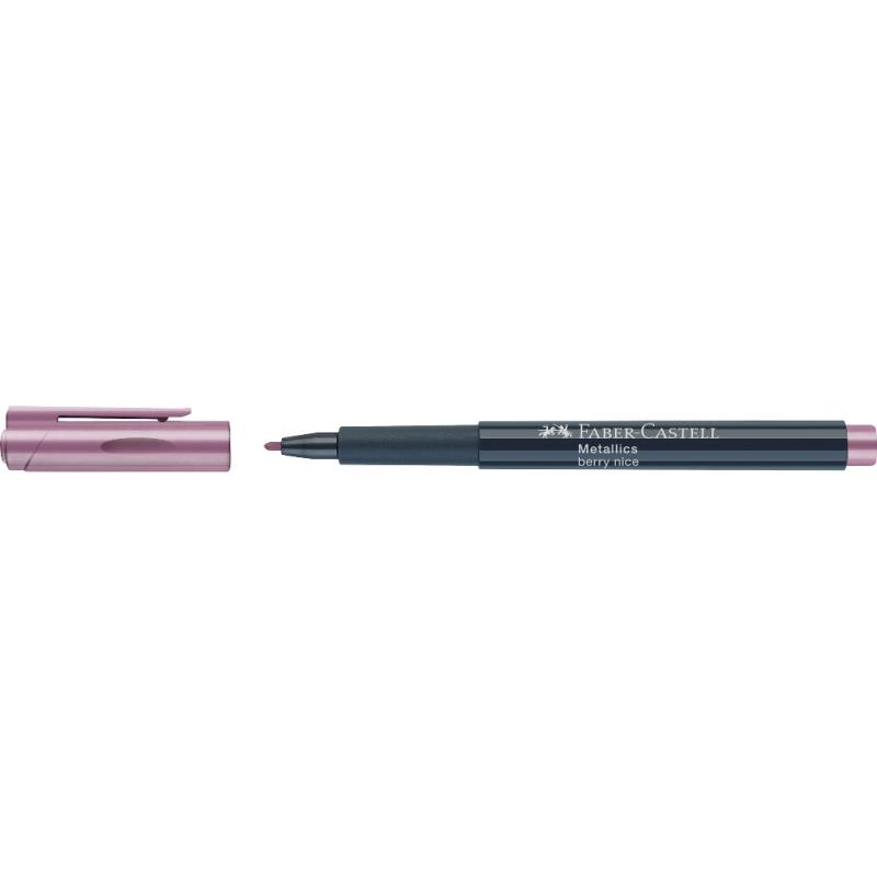 Faber-Castell Metallics Marker Colour 290 berry nice