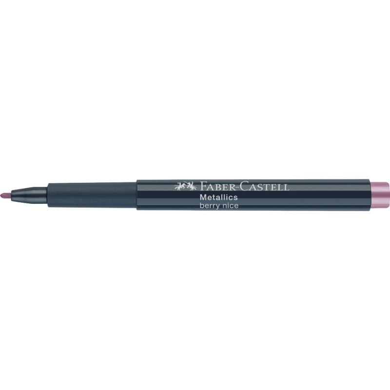 Faber-Castell Metallics Marker Colour 290 berry nice