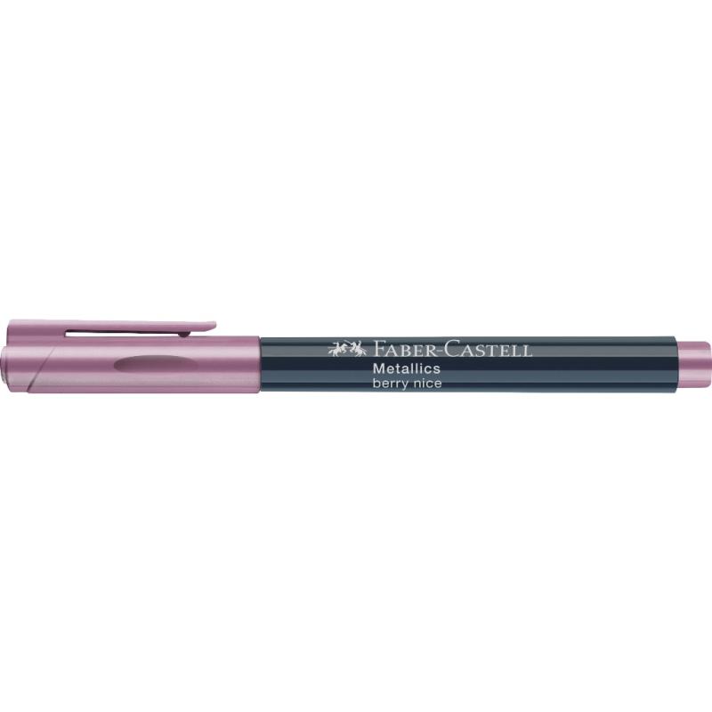 Faber-Castell Metallics Marker Colour 290 berry nice