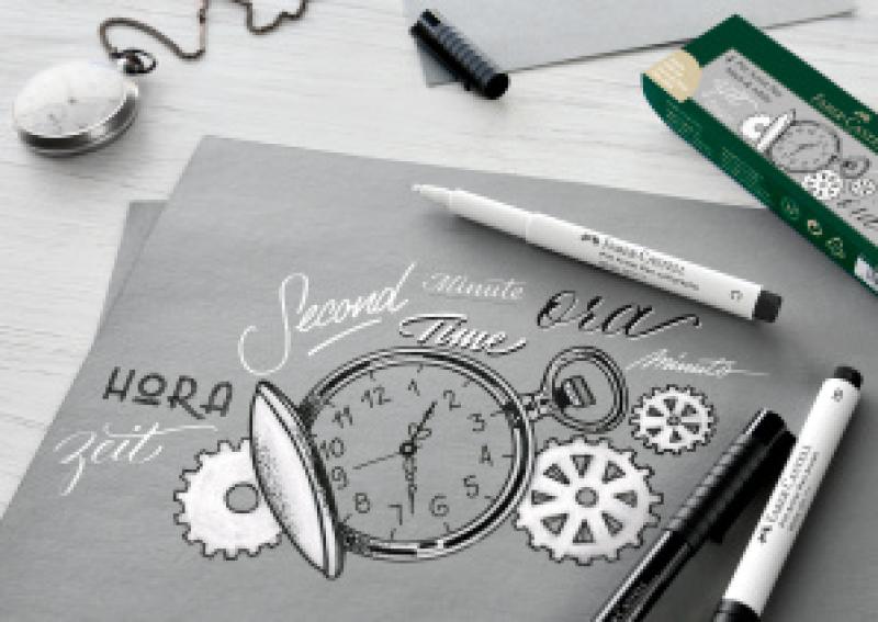 Faber-Castell Pitt Artist Pen Brush Tuschestift 101 weiß