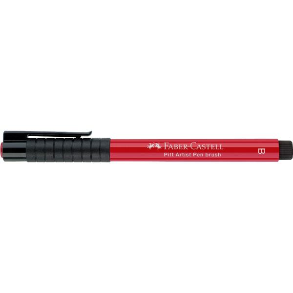Faber-Castell Pitt Artist Pen Brush Tuschestift 219 scharlachrot tief (dunkel)