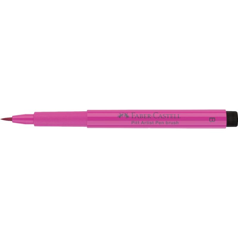 Faber-Castell Pitt Artist Pen Brush Tuschestift 125 purpurrosa mittel