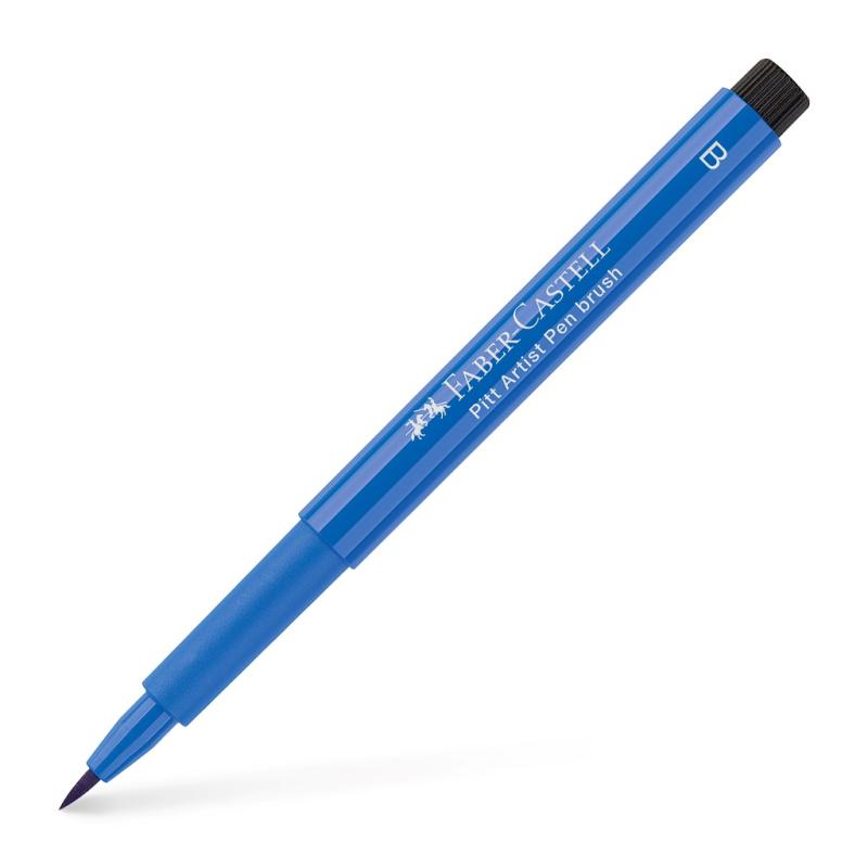 Faber-Castell Pitt Artist Pen Brush Tuschestift 143 kobaltblau