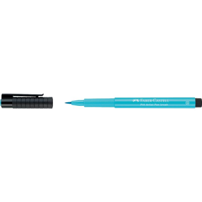 Faber-Castell Pitt Artist Pen Brush Tuschestift 154 kobalttürkis hell