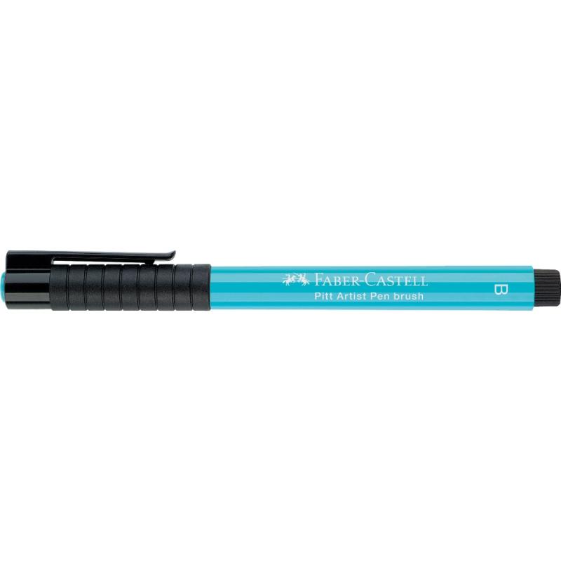 Faber-Castell Pitt Artist Pen Brush Tuschestift 154 kobalttürkis hell